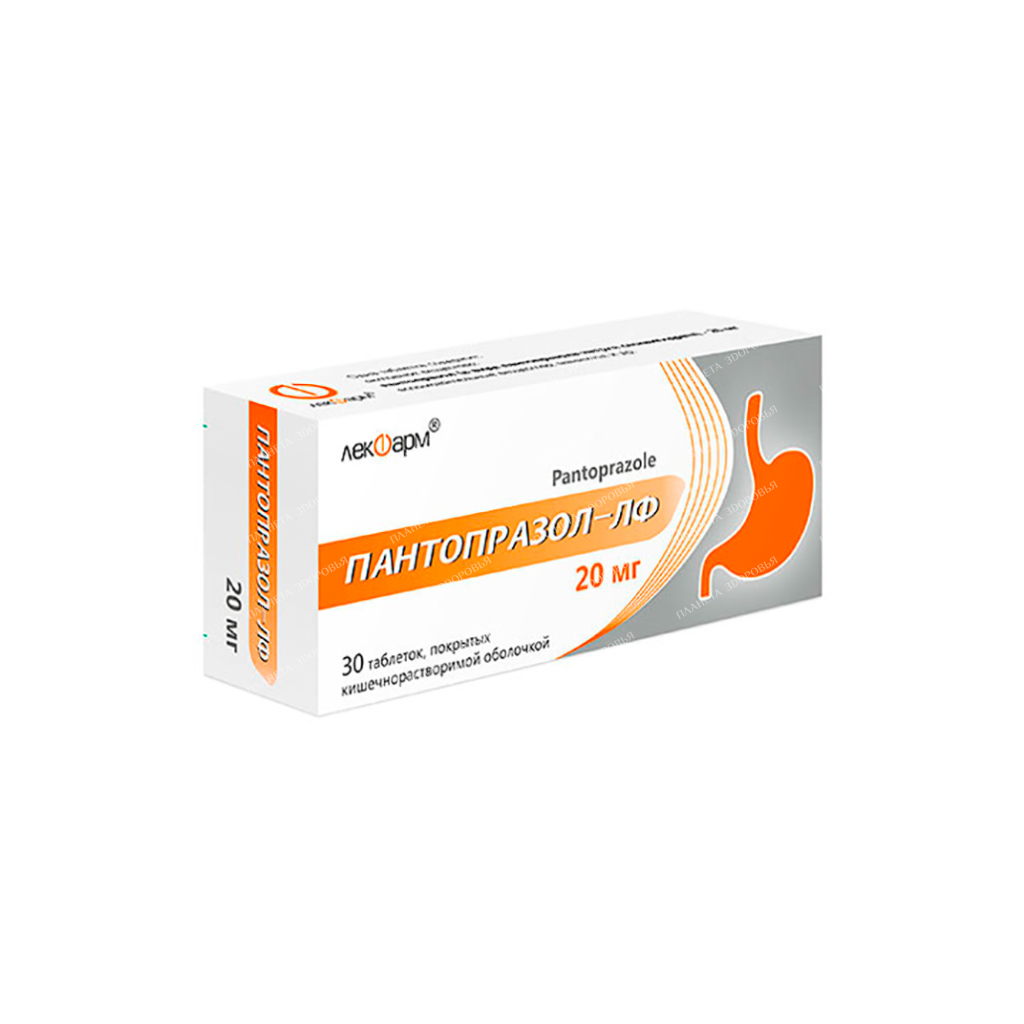 Pantoprazole-LF tablets enteric-soluble 20mg No. 10x3