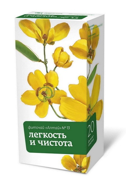 Altai Herbal Tea No. 13: Lightness &amp; Purity (20 Tea Bags)
