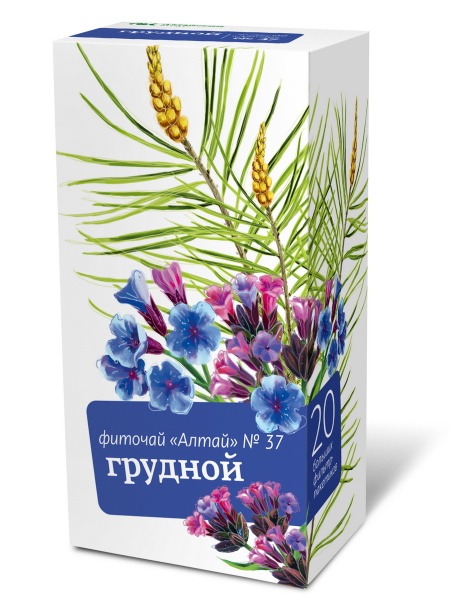 Altai Herbal Tea #37 Chest Formula: 20 Tea Bags