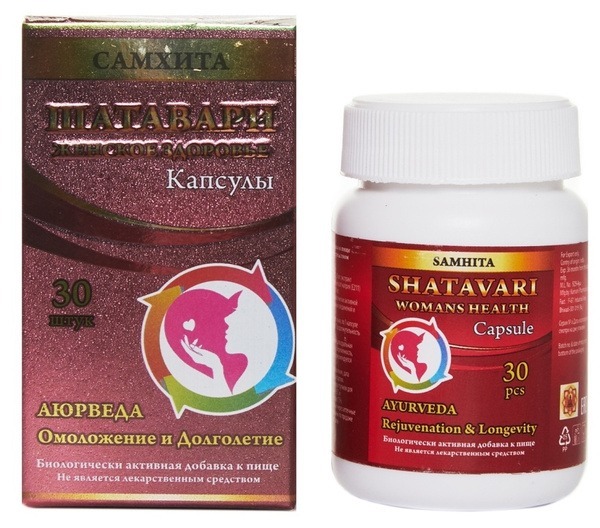 Shatavari Capsules for Women's Health (30 Count)