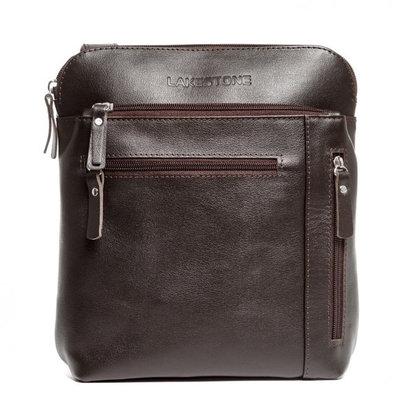 Men's Leather Messenger Bag: A5 Document &amp; Tablet Shoulder Bag