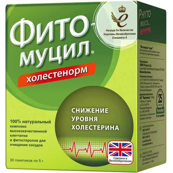 Fitomucil CholestNorm: 30 Sachets, 5g Each