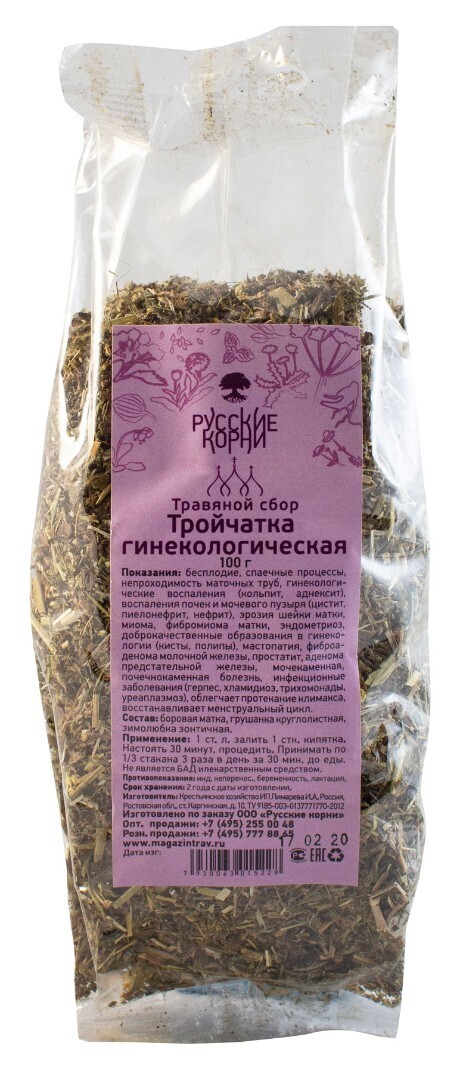 Russian Roots Gynecological Herbal Blend (Troicka) - 100g
