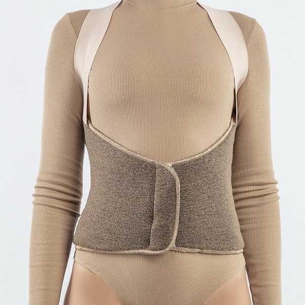 Merino Wool Stretch Waist Cincher, Sizes 2XL-3XL (36"-42" Waist)