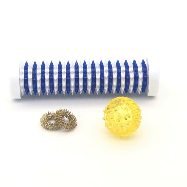 Su Jok Therapy: Miracle Roller &amp; Ball Massager Set (Yellow)