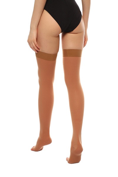 Brown Compression Stockings, Class 1 Compression - Tonus Elast
