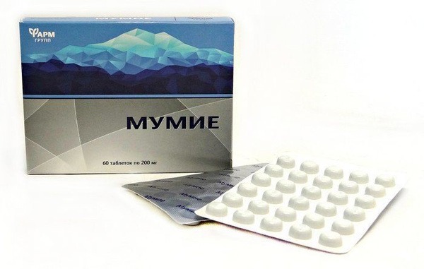 Mummy Extract 60 Tablets (200mg Each)
