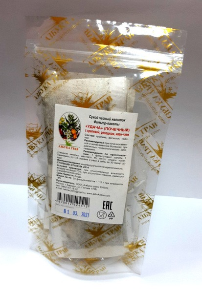 Kidney Tea Filter Bags: Azbuka Trav Herbal Remedy