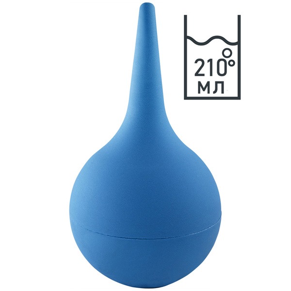 Alphaplastic PVC Enema Syringe, Size 6 (Soft Tip), 210ml