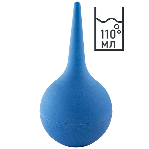 Alphaplastic PVC Enema Syringe with Soft Tip, 110ml