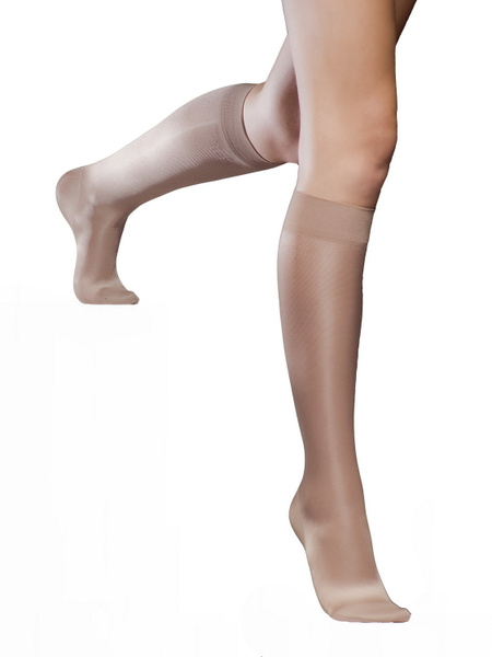 Filorosso Beige Compression Socks: Class 1, 1 Pair