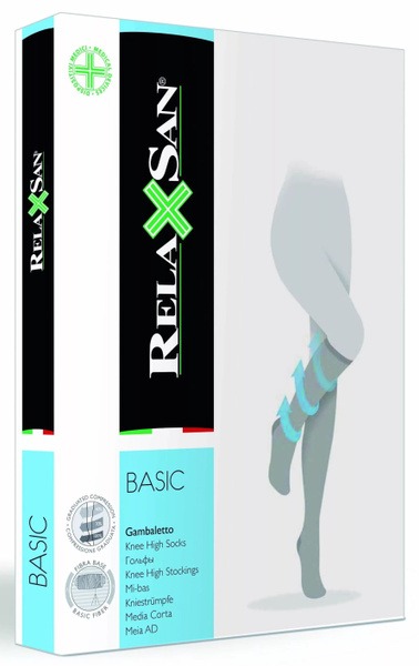 Relaxsan Dark Beige Compression Socks - Class 1