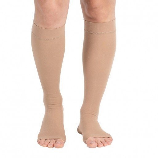 Ergoforma C322 Beige Compression Socks (Class 2, 2 Pack)