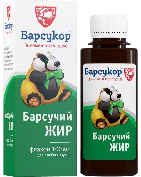Badger Fat for Cold & Flu Prevention (100ml)