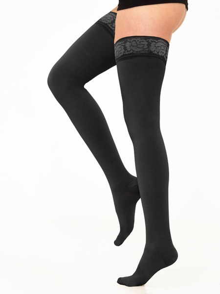 Filorosso Black Compression Socks (Class 1, 2 Pack)