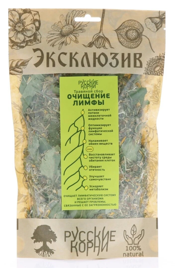 Lymphatic Cleansing Herbal Blend (100g) - Russian Roots