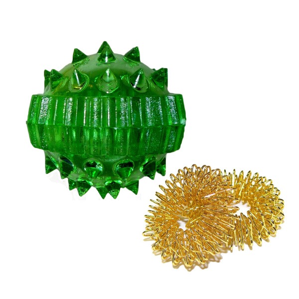 Su-Jok Therapy Ball Massager (Green)