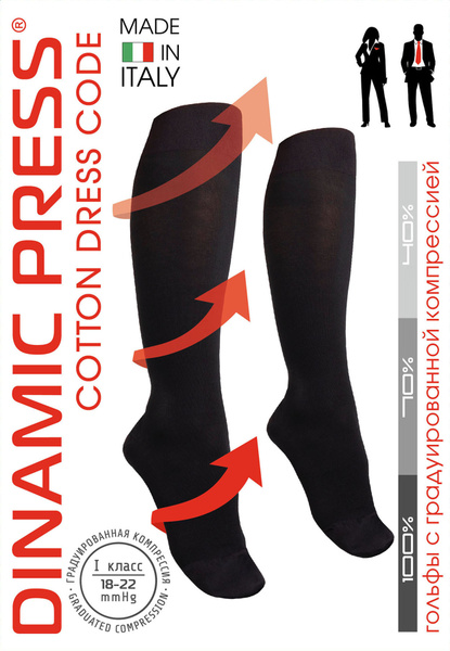 OPIUM Black Compression Socks - Class 1