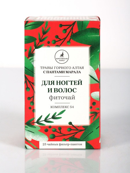 Maral Root &amp; Altai Herb Hair &amp; Nail Tea (25 Bags)