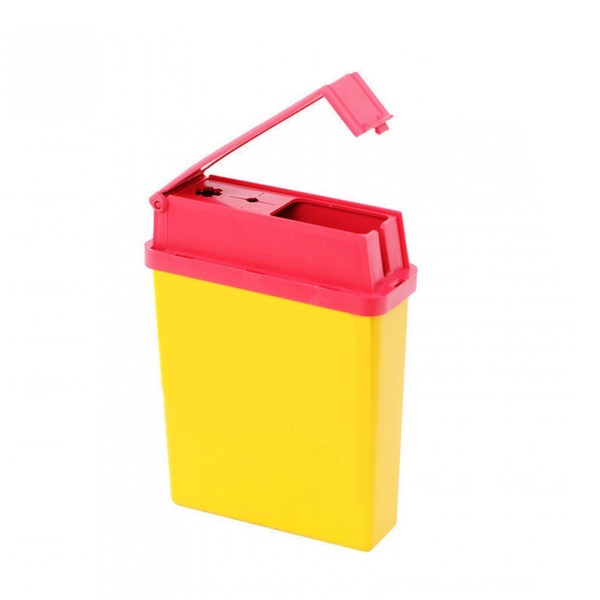 Yellow 0.25L Respect Class B Sharps Container