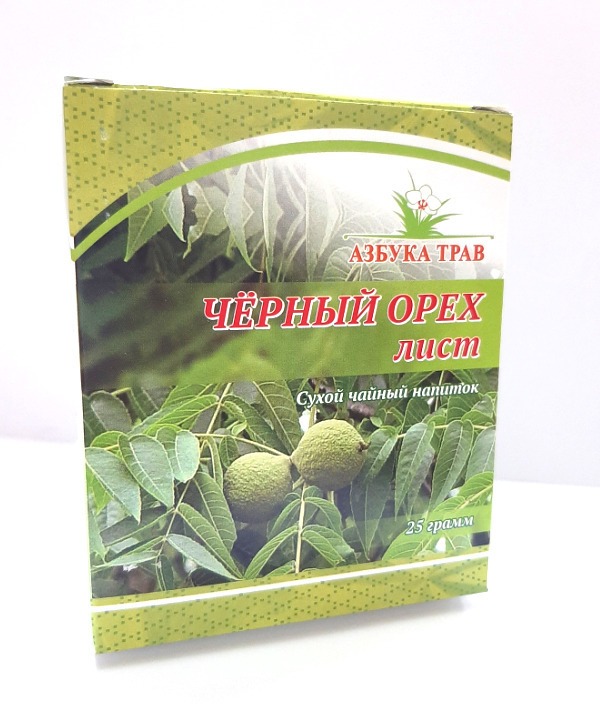 Black Walnut Leaf, 25g (ABC of Herbs)