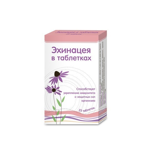 Echinacea 210mg Tablets (25 Count)