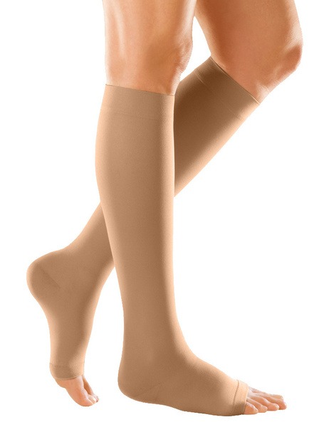 Medi Compression Socks Beige