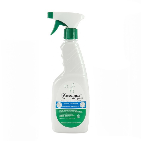 AlmaDez-Express Antiseptic: Skin &amp; Surface Disinfectant (500ml)