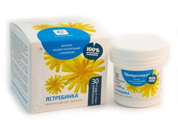 Naturonic Hawkweed for Vision: 30 Capsules