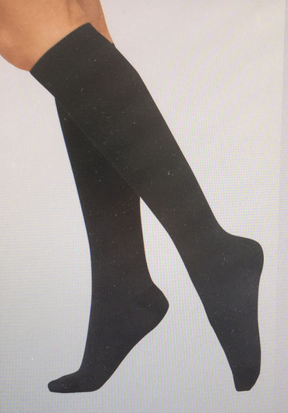 Black Compression Stockings, Class 3 - Center Compress