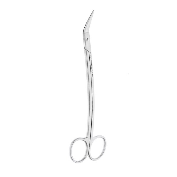DEAN 17.5cm Double-Bend, Serrated Hairdressing Scissors