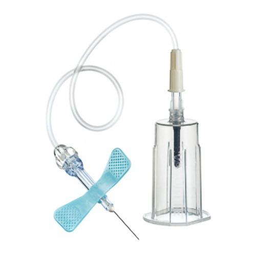 Vacuette Safety Butterfly Needle 23G 3/4" with Luer Adapter (24 Pack)
