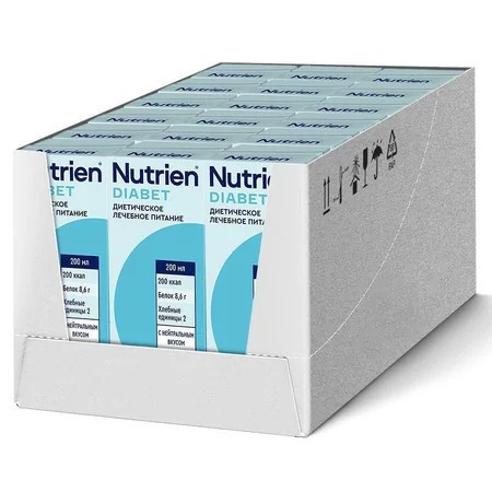 Nutrien Diabetic Formula: 18 x 200ml Neutral Taste (Kids 1+, Adults)