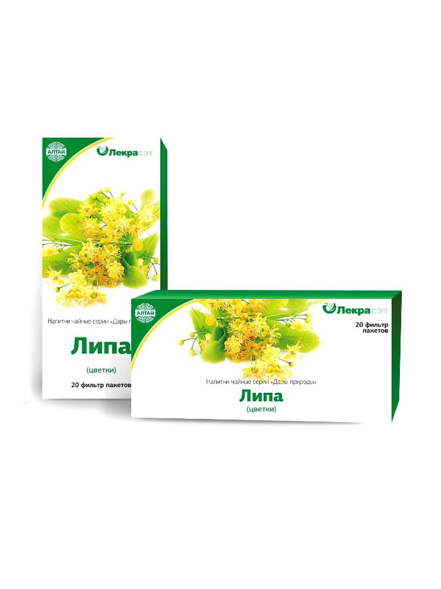 Linden Flower Tea Bags (20 Count, 2 Packs)