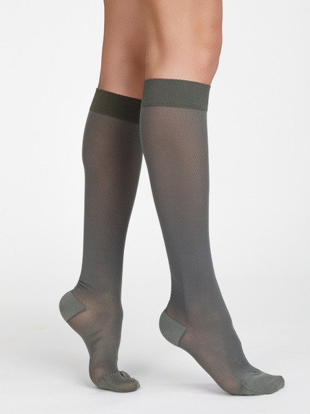 Compression Socks, Grey, 20-30 mmHg