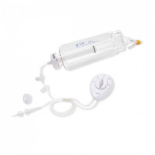 Sterile Single-Use Microinfusion Pump, 275ml, Adjustable Flow Rate (2/4/6/8 ml/h), No Bolus