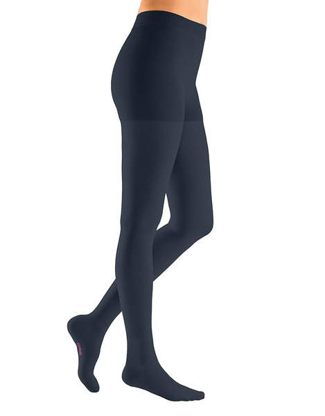 Medi Compression Stockings Black, Class 2, 1 Pair