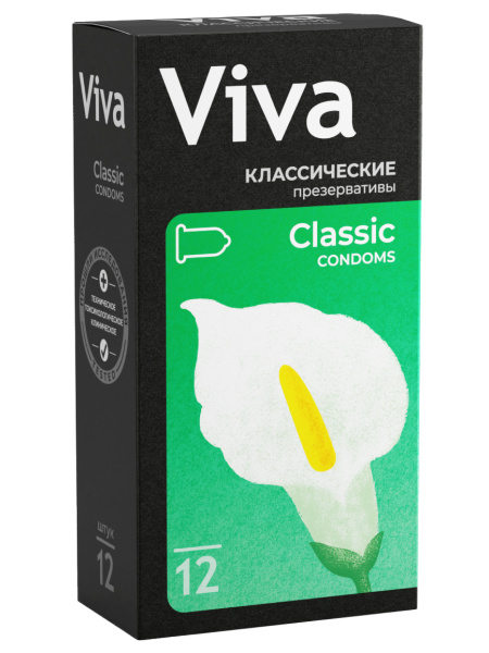 Viva Classic Condoms (12 Pack)