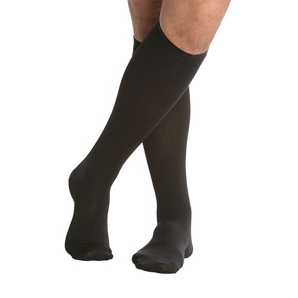 Black Compression Socks, 20-30 mmHg