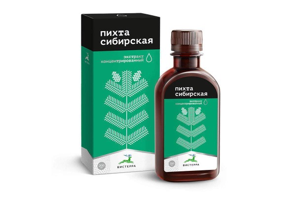 Siberian Fir Liquid Extract, 200ml - Visterra