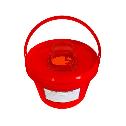 Respect Class B 5L Red Needle Disposal Container