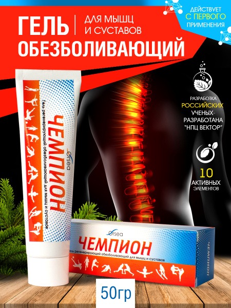Champion Joint &amp; Muscle Pain Relief Gel Cream
