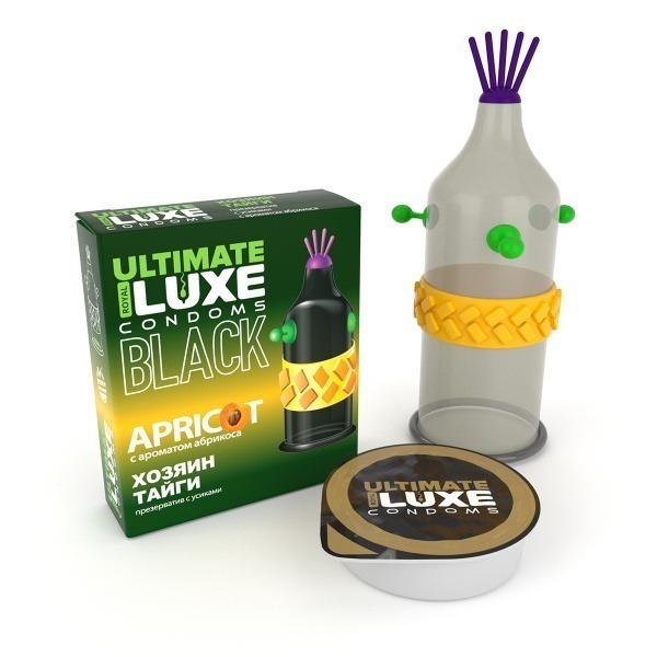 Luxe Black Condoms: Siberian Masterpiece