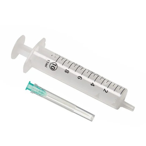 KD-Ject 10ml Syringe with 21G Needle (100 Pack)