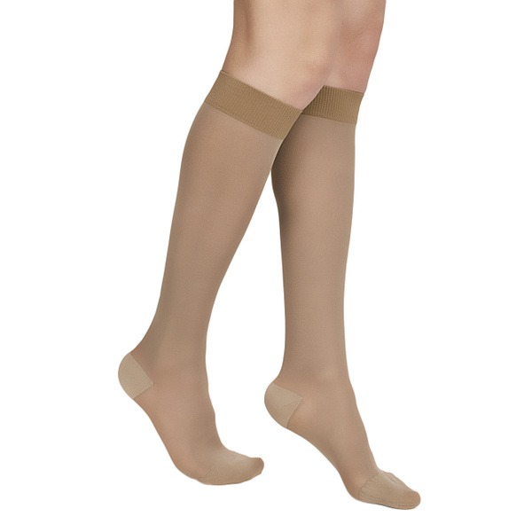 Black Compression Sleeves (2-Pack), 20-30 mmHg