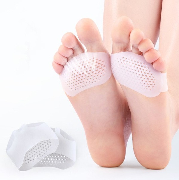 Gel Shoe Inserts (2 Pack) - Orthotic, Breathable, Pain Relief for Blisters, Calluses & Foot Ache