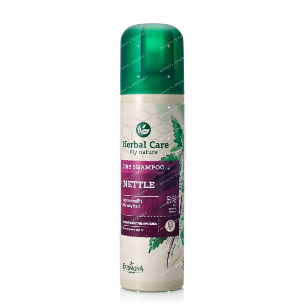 Herbal Care Dry Shampoo Nettle (spray), 180ml