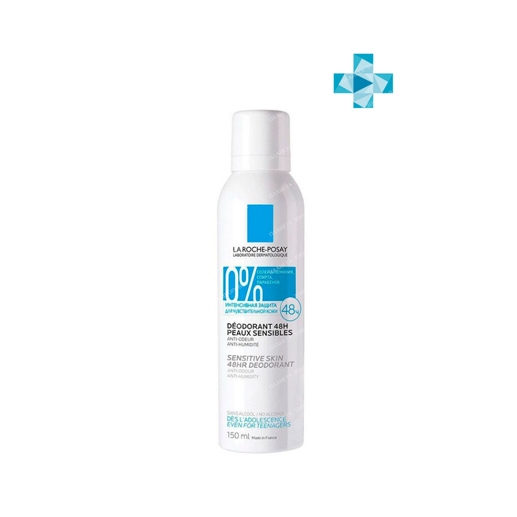 La Roche-Posay Deodorant spray for sensitive skin "48H" 150 ml