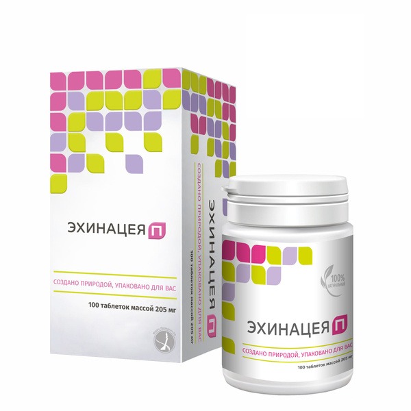 Echinacea Immune Support: 100 Tablets