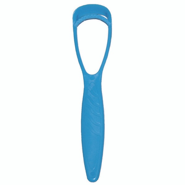 Tongue Cleaner Massager by Torg Lines: Fresh Breath (Blue)